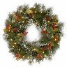 Wp1-300-24w-1 National Tree Artificial Christmas Green Crestwood Spruce In With Plug