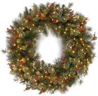 Wp1-300-36w-1 National Tree Company Artificial Christmas Wreath Wintry Pine 0729083206559