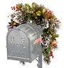 Wp1-300-3mb-1 National Tree Company Wintry Pine Mailbox Swag Battery 0729083542046