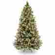 Wp1-308-75 National Tree 7.5 Ft Wintry Pine Medium Hinged With 650 Clear Lights 729083208560