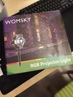 Wus-xms02171012 Womsky Christmas Halloween Rotating Waterproof Decoration Projector Lights