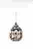 Xao17305gd Sage Co Baroque Medallion Drop Ornament Set Of 6
