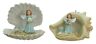 Xms95956-blu Fancy That Beach Angels In Clam Shells Christmas 843030038762