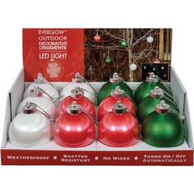 Wp5st-24 Xodus 5 Inch Shatter Resistant Led Outdoor Christmas Ornament Pack Of 24