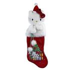 Yamhk7101 Hello Kitty Kurt Adler Plush Head Stocking 086131170003