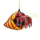 Yamnb0767sea Noble Gems Glass Hermit Crab Ornament 086131244339