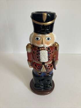 1180512 Yankee Candle Vintage Nutcracker Tea Light Burner Christmas Decor
