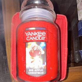 2642968 Yankee Candle Big Apple Christmas Jar Red 22 Oz
