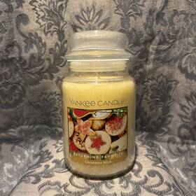 Yankee Candle 609032002930 Christmas Wish 22 Oz Large Jar Returning Favorite New