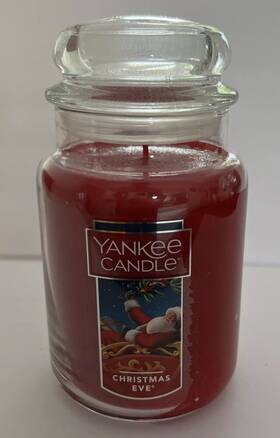 Yankee Candle 609032792879 New Large Jar 22 Oz - Christmas Eve Scent