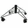 Yaz075gr Christmas Tree Stand On Wheels Metal Locking 033849391879