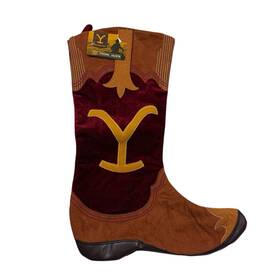 A27234 Yellowstone New 1886 Cowboy Boot Christmas Stocking Dutton Paramount