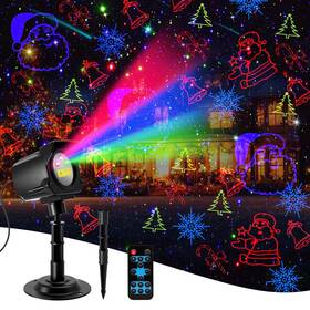 Sc558-001brfa02 Yivsen Laser Christmas Projector Lights Outdoor 3 Color Light With