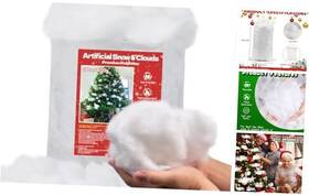 E1058 Yiwu Lvyi Arts And Crafts Co. Ltd Christmas Fake Snow Decor - Cotton Like Fluffy Indoor Polyester