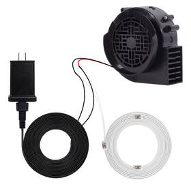 Hz-cc1 Yunvi Mini 12v Inflatable Fan Blower With Leds For Christmas Thanksgiving Decor