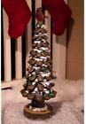 Zen516l-rd-tm Alpine Christmas Tree With Red Bird Statue Light 0821559642813