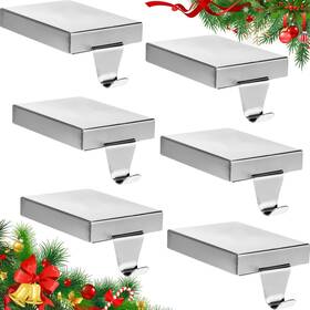 Holders-07 Zonon 6 Pcs Christmas Stocking Holders Metal Hangers For As Show