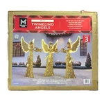 Member's Mark Pre-lit Twinkling Angels Holiday Yard Decor, Set Of 3. Fixed Price $172.51.