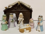 Christmas Around The World Nativity Set House Of Lloyd Mary Jesus Joseph Cr Che. Fixed Price $39.85.