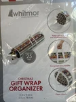 Whitmor 5964-4924 Clear Gift Wrap Organizer 25 Count (pack Of 1) Transparent New. Fixed Price $11.82.