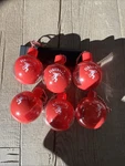 Fireball Cinnamon Whiskey Christmas Fillable Ornaments No Alcohol Set Of 12. Fixed Price $27.99.