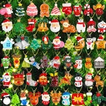 56 Pcs Christmas Ornaments,miniature Resin Small Tree.... Fixed Price $21.45.