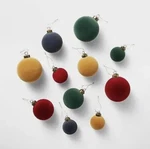 Set Of 11 Velvet Christmas Ornaments - Threshold Designed With Studio Mcgee New. Fixed Price $65.00.
