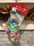 Disney Christmas Lilo & Stitch 20 Happy Holidays Stocking Ruz New. Fixed Price $18.00.