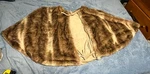 Pottery Barn Luxe Faux Fur Christmas Tree Skirt Brown Tan Nature Forest Soft. Fixed Price $38.25.