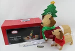 Trim Home Lighted Mama & Baby Dachshund Christmas Decoration 50 Lights - Rare!. Fixed Price $99.99.