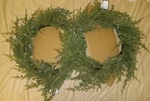 2PK Target 22 Inch Evergreen Juniper & Berry Christmas Wreath Decoration Set. Fixed Price $26.99.