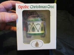 Spode Christmas Tree With Drumsticks Ornament W/original Box. Fixed Price $12.99.