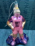 Archie Mcphee Accoutrements Lederhosen Unicorn Glass Christmas Ornament. Fixed Price $15.19.