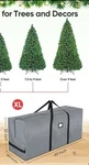Baleine 7.5 Ft Christmas Tree Storage Bag, Heavy Duty Extra Large Artificial. Fixed Price $34.06.