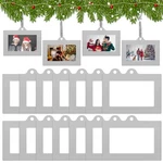Barydat 15 Pcs Metal Christmas Photo Frame Ornaments Bulk 2 X 3 Inch Heavy Du.... Fixed Price $32.77.