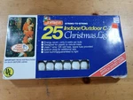 Joybrite 25 Outdoor C-7 Christmas Lights Vintage. Fixed Price $17.58.