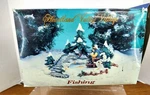 Heartland Valley Village Christmas Deluxe Accessory Pond "fishing #9837956 Pre-o. Fixed Price $19.53.