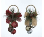 Kurt Adler Metal Grapes Jinglebell Door Hanger Ornament (pack Of 2). Fixed Price $17.03.