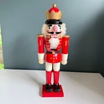 Silvestri King Nutcracker Red Soldier Christmas Decoration 15 Inches W Box T2. Fixed Price $14.28.