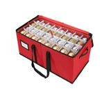 Sattiyrch Christmas Ornament Storage BOX,8 128 PCS-2.36IN With Trays, Red. Fixed Price $43.99.