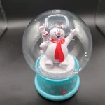 Gemmy Frosty The Snowman Globe Plastic Waterless Christmas Musical 2021. Fixed Price $34.99.