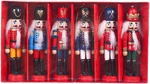 Bluespace Christmas Ornaments Set Wooden Nutcrackers Hanging Decorati. Fixed Price $25.57.