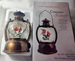 Christmas Forever 10.25" Tall Cardinal Glitter Lantern #71255-C-N. Fixed Price $35.00.
