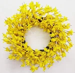 Yellow Forsythia Door Wreath Huashen 24 Inch Summer Fall Front Bl.... Fixed Price $59.98.