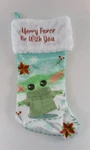 Disney Star Wars The Child Christmas Stocking Baby Yoda Merry Force Be With You. Fixed Price $8.79.