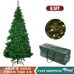 6.5 Ft Pre-lit Christmas Tree Artificial Holiday Decoration With 250 Led Lights. Fixed Price $99.99.