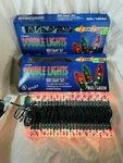 New Noma Double Lights Christmas Two Colors Red Green Rare 100 2 Sets. Fixed Price $65.00.