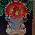 New / Never Opened - Hallmark Keepsake Light Up Ornament Lion King Disney 1997. Fixed Price $30.00.