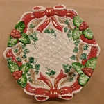 Vtg Fitz & Floyd Omnibus 1994 Christmas Classics Baroque Snack Plate 8" Mint!. Fixed Price $11.99.