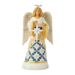 Jim Shore Heartwood Creek 6017006 Blue & Gold Christmas Angel Resin Figurine. Fixed Price $85.00.